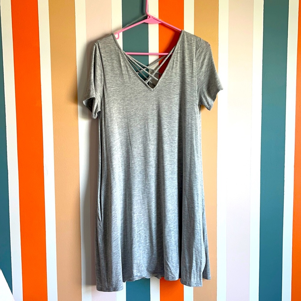 Peach 🍑 Love cotton swing dress